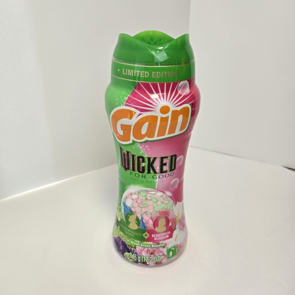 Gain In Wash Scent Booster Wicked For Good Edition Wonderfullest Woods 12.2oz